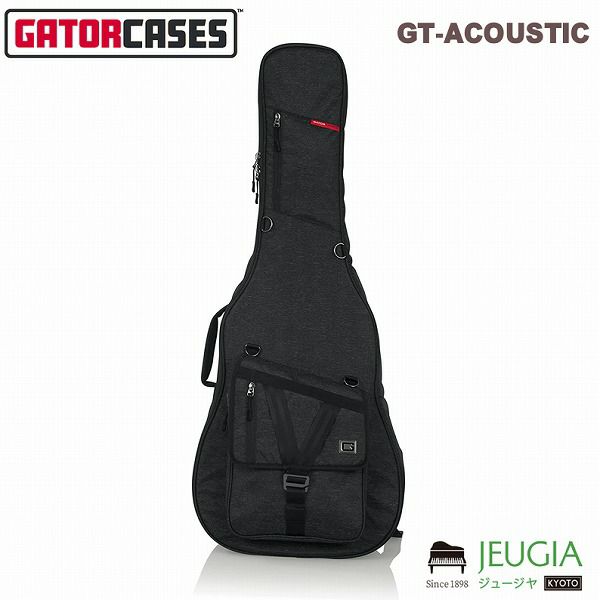 【特価品】GATOR ゲーター アコースティックギター用 ギグバッグ Transit Series チャコールブラック GT-ACOUSTIC-BLK  | JEUGIA