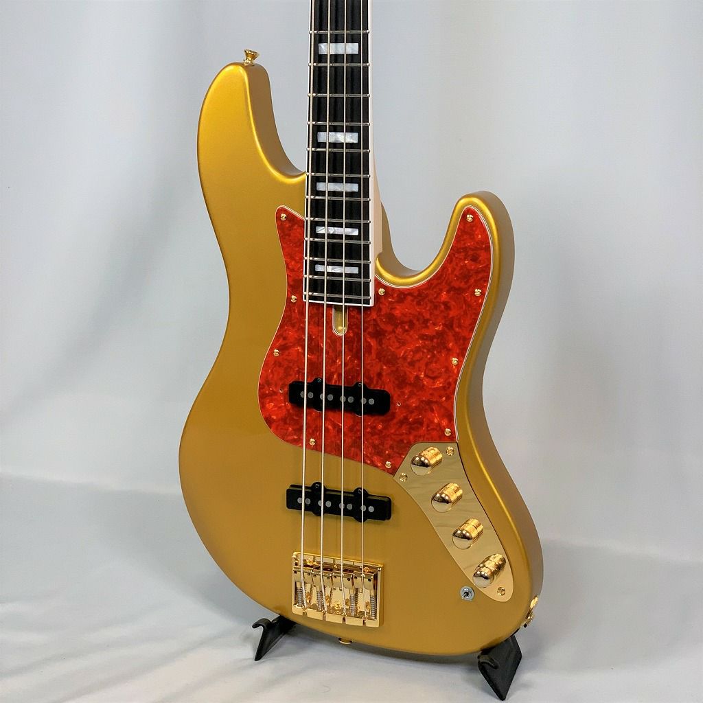 PhoenixBB-4-109GoldKyotoVersion「紅葉の金閣寺」ModelTUNEチューンエレキベースゴールド金フェニックス