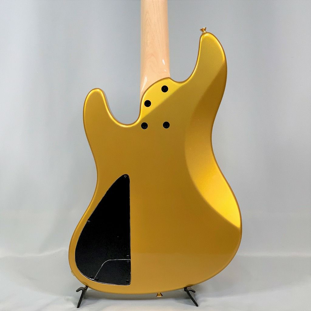 PhoenixBB-4-109GoldKyotoVersion「紅葉の金閣寺」ModelTUNEチューンエレキベースゴールド金フェニックス