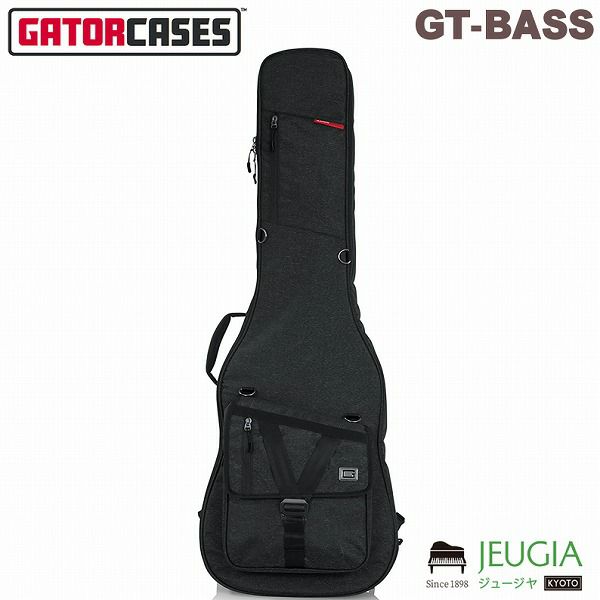 【特価品】GATOR ゲーター エレキベース用 ギグバッグ Transit Series チャコールブラック GT-BASS-BLK | JEUGIA