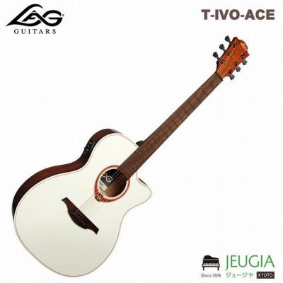 LAG Guitars/ T-IVO-ACE エングルマン・スプルース単板トップ エレアコ 