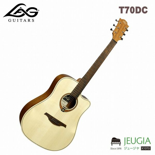 LAG GUITARS T70DC-NAT アコースティックギター 2022年仕様 カッタウェイタイプ | JEUGIA