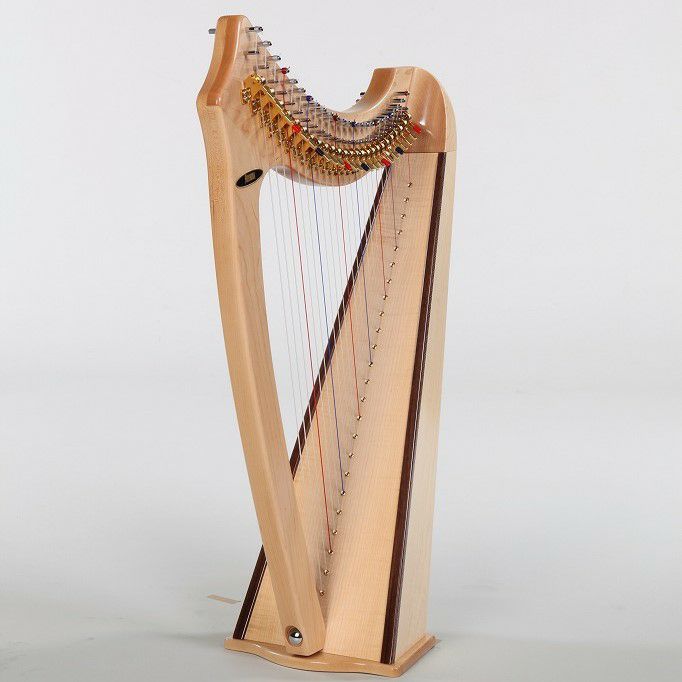 青山ハープ The 25s メープル材 半艶消し仕上げAOYAMA Saul Harp ナチュラル | JEUGIA