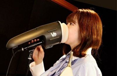 Voicease（ヴォイシーズ）片手で持てる防音室 VC-01（※マイク