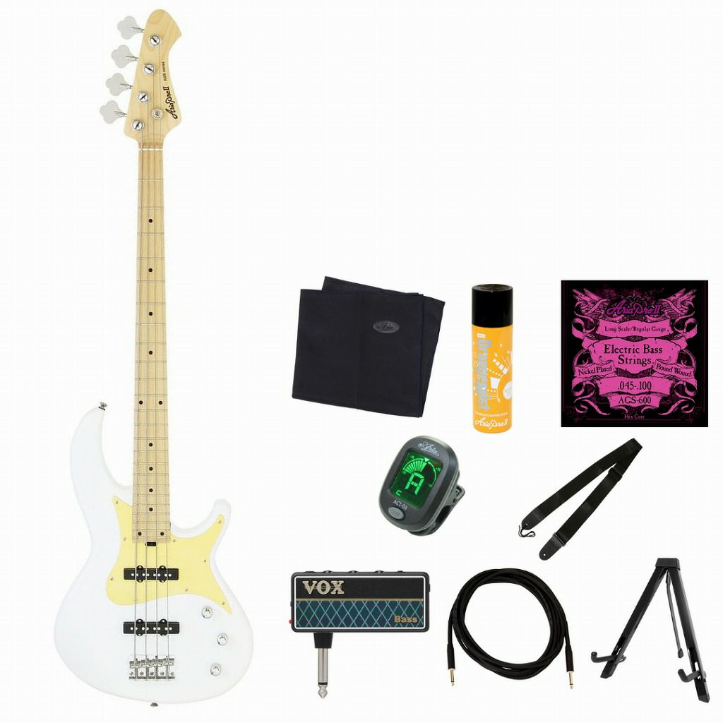 rhino by やりきれない aria エレキベース 4弦 ナチュラルウッド 