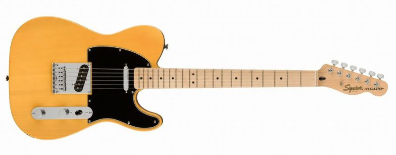 Squier Affinity Telecaster Butterscotch Blondeスクワイヤー アフィニティーテレキャスター  バタースコッチブロンド | JEUGIA