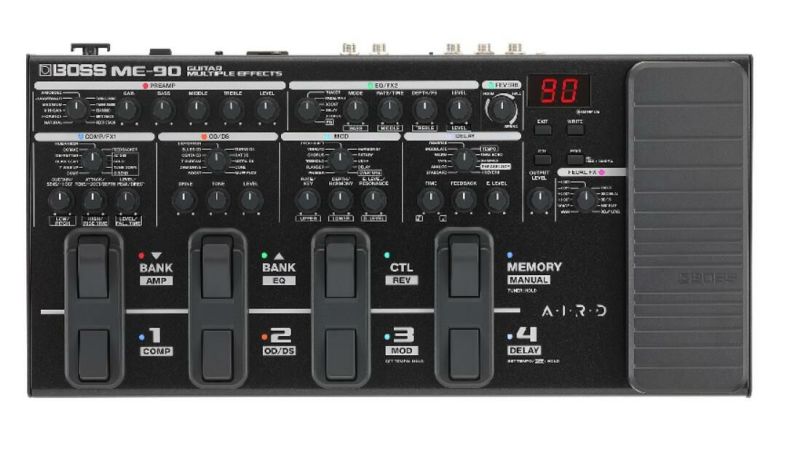 BOSSME-90GuitarMultipleEffects&純正ACアダプター(PSA-100S2)セットボスギターマルチエフェクター