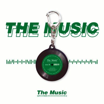 【The Music】ミュージックキーホルダー【ver2.0】グリーン 