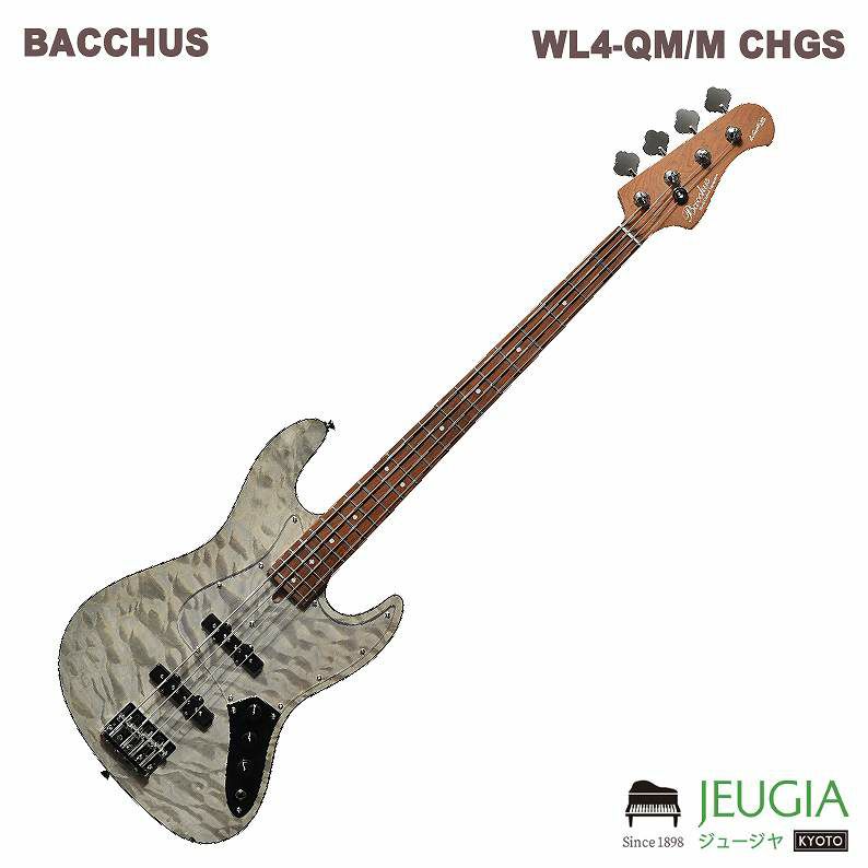 アウトレット】BACCHUS WL4KOA-ALD NA-BBバッカス エレキベース ジャズ 