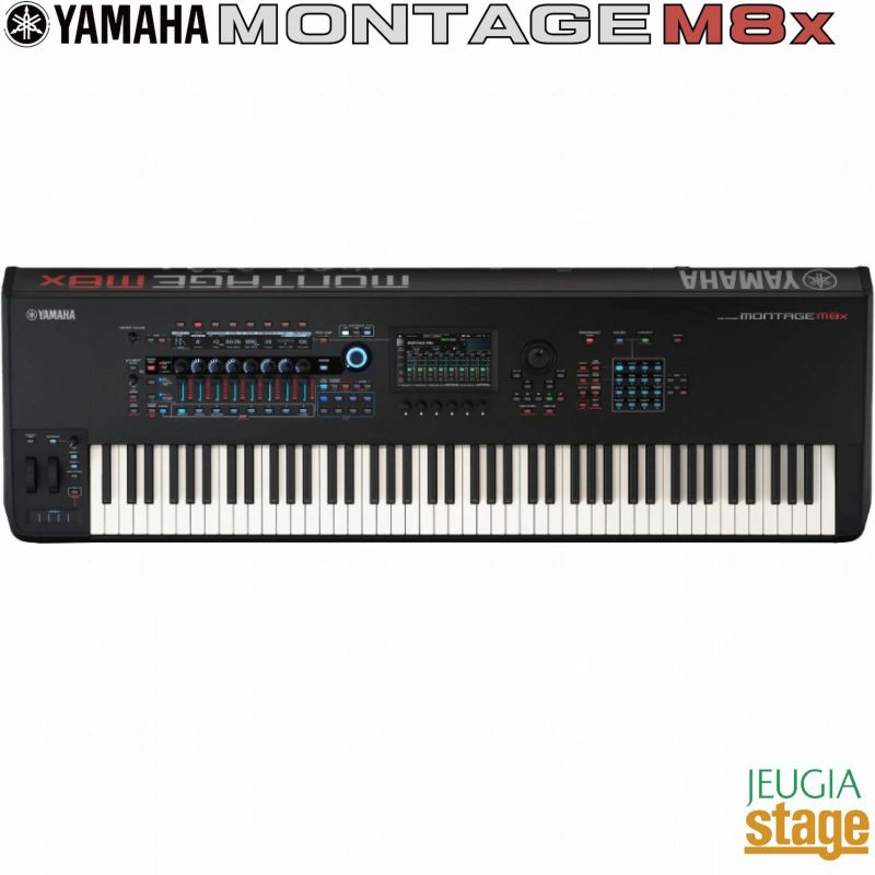 YAMAHA MONTAGE M8x ヤマハ シンセサイザー モンタージュ M88鍵GEX鍵盤(イニシャルタッチ/ポリフォニックアフタータッチ付） |  JEUGIA