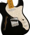 FenderVinteraII'60sTelecasterThinline,MapleFingerboard,Blackフェンダーエレキギターメキシコシンラインテレキャスタービンテラブラック