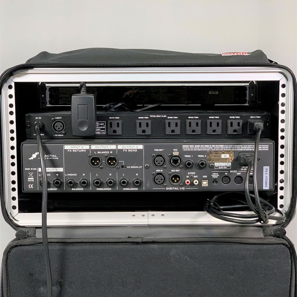 【中古】FRACTALAUDIOSYSTEMSAxe-FxIIXL+SETUSEDフラクタルオーディオシステムアックスマルチエフェクターハイエンドマルチ