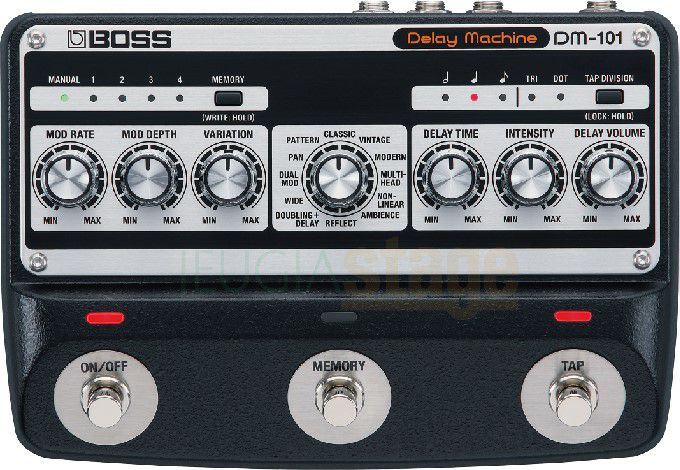 【ご予約承り中：7月15日発売予定】BOSSDM-101DelayMachineボスディレイエフェクターアナログディレイ