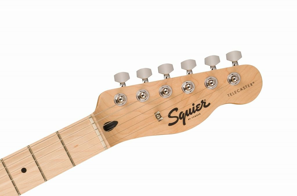 SquierSquierSonicTelecasterButterscotchBlondeスクワイアスクワイヤーエレキギターソニックテレキャスターフェンダーFenderバタースコッチブロンドイエロー