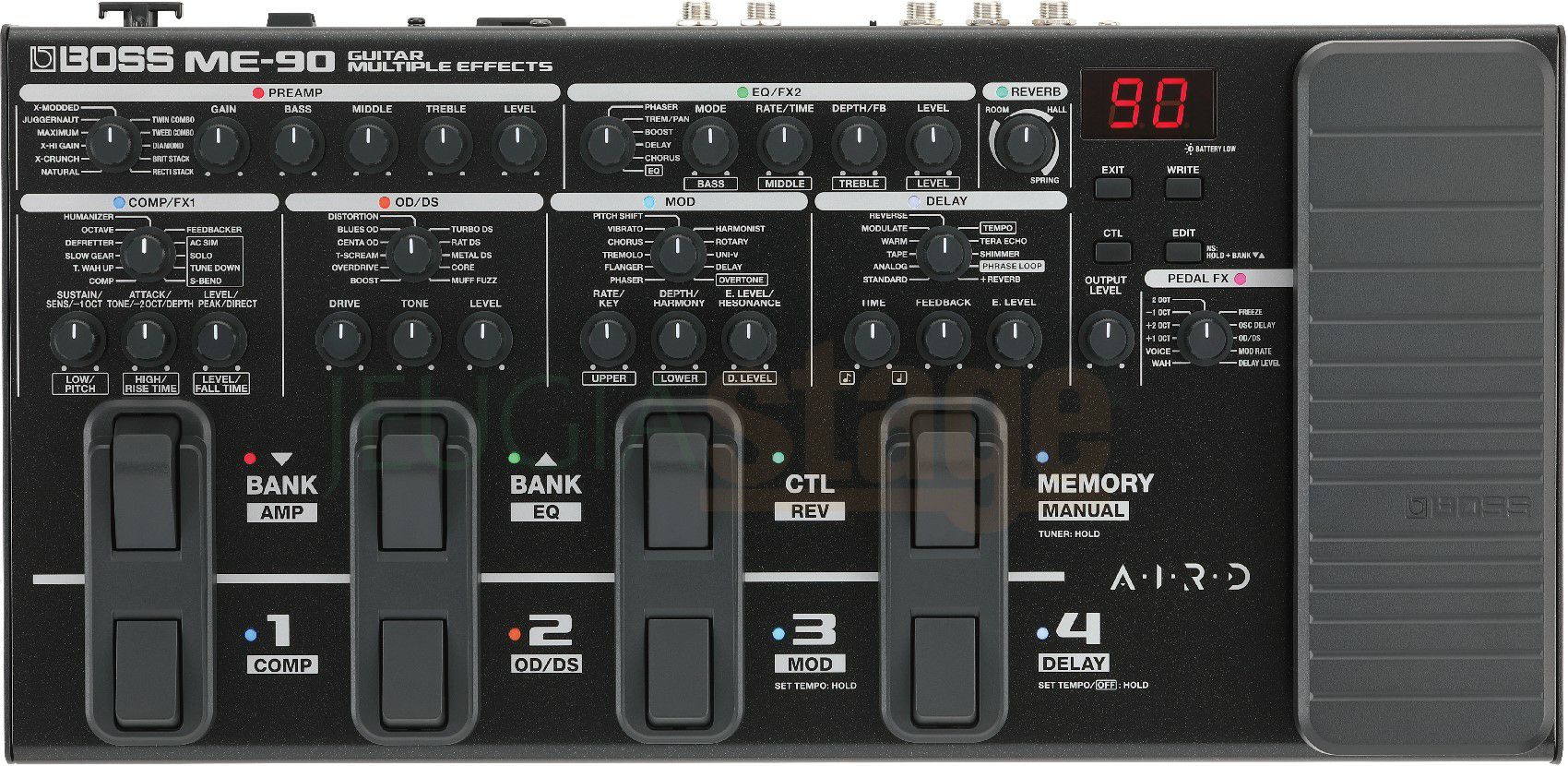 【ご予約承り中：7月29日発売予定】BOSSME-90GuitarMultipleEffectsボスギターマルチプルエフェクツ エフェクター