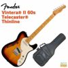 FenderVinteraII'60sTelecasterThinline,MapleFingerboard,3-ColorSunburstフェンダーエレキギターメキシコシンラインテレキャスタービンテラサンバースト