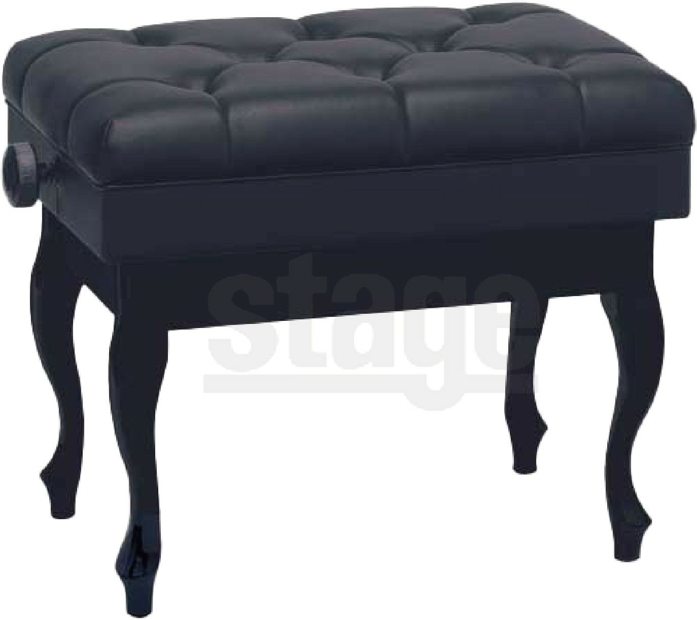 【日本製】甲南C60-SCピアノ椅子黒塗ピアノ高低自在椅子コンサート用ピアノ高低自在椅子猫脚カブリオールコンサート用ブラックおすすめ発表会練習レッスン人気定番KONAN