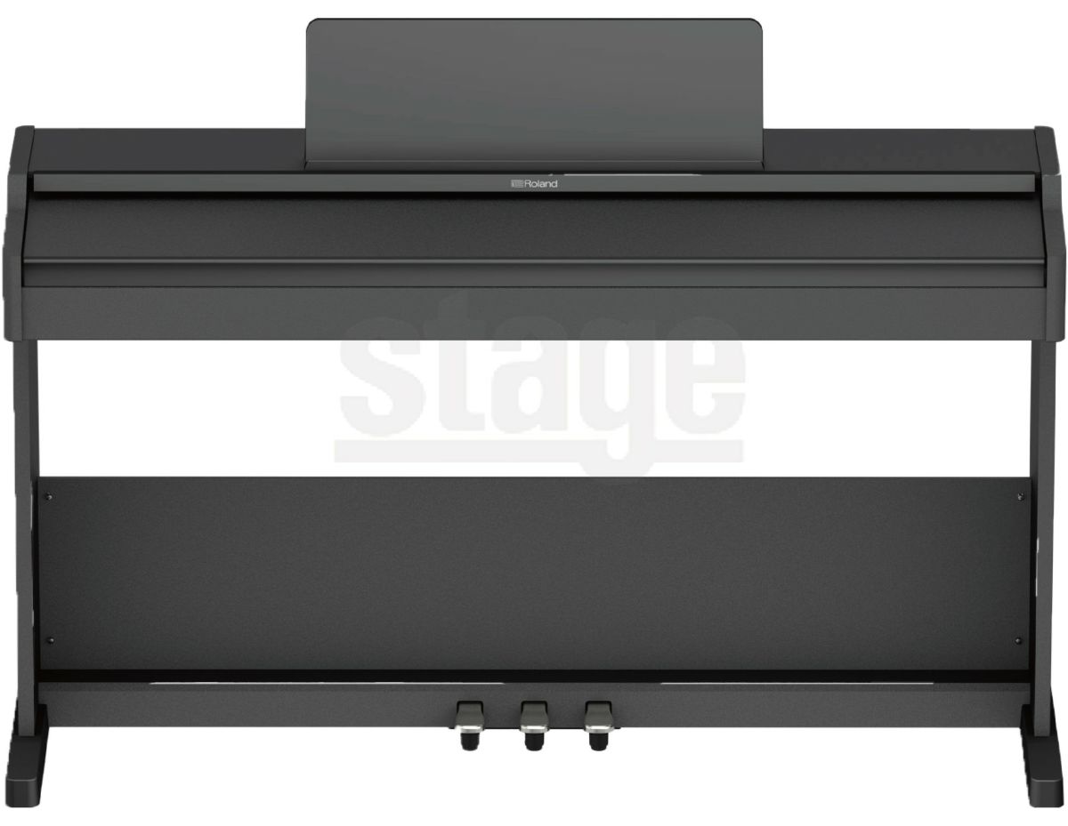 【全国配送設置無料】ROLAND RP107 BK Digital Piano【専用固定椅子・ヘッドホン(黒)・お手入れセット付き】<br>ローランド デジタルピアノ 88鍵盤 ブラック