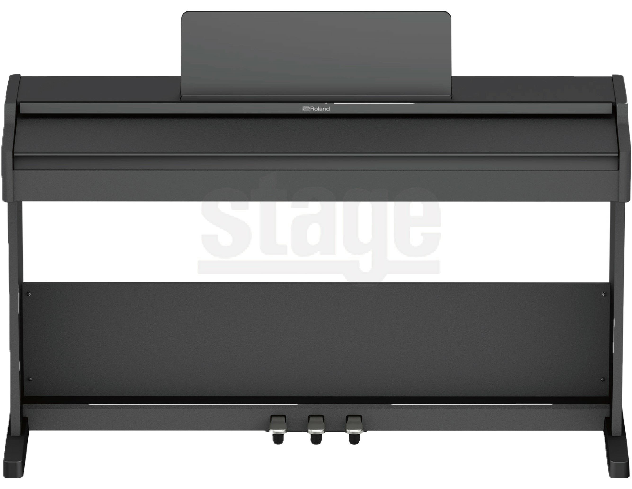 【全国配送設置無料】ROLAND RP107 BK Digital Piano【専用固定椅子・防音ピアノマット・ヘッドホン(黒)・お手入れセット付き】<br>ローランド デジタルピアノ 88鍵盤 ブラック <br><br><br>電子ピアノ 人気 定番 軽量 お手頃 おすすめ 黒