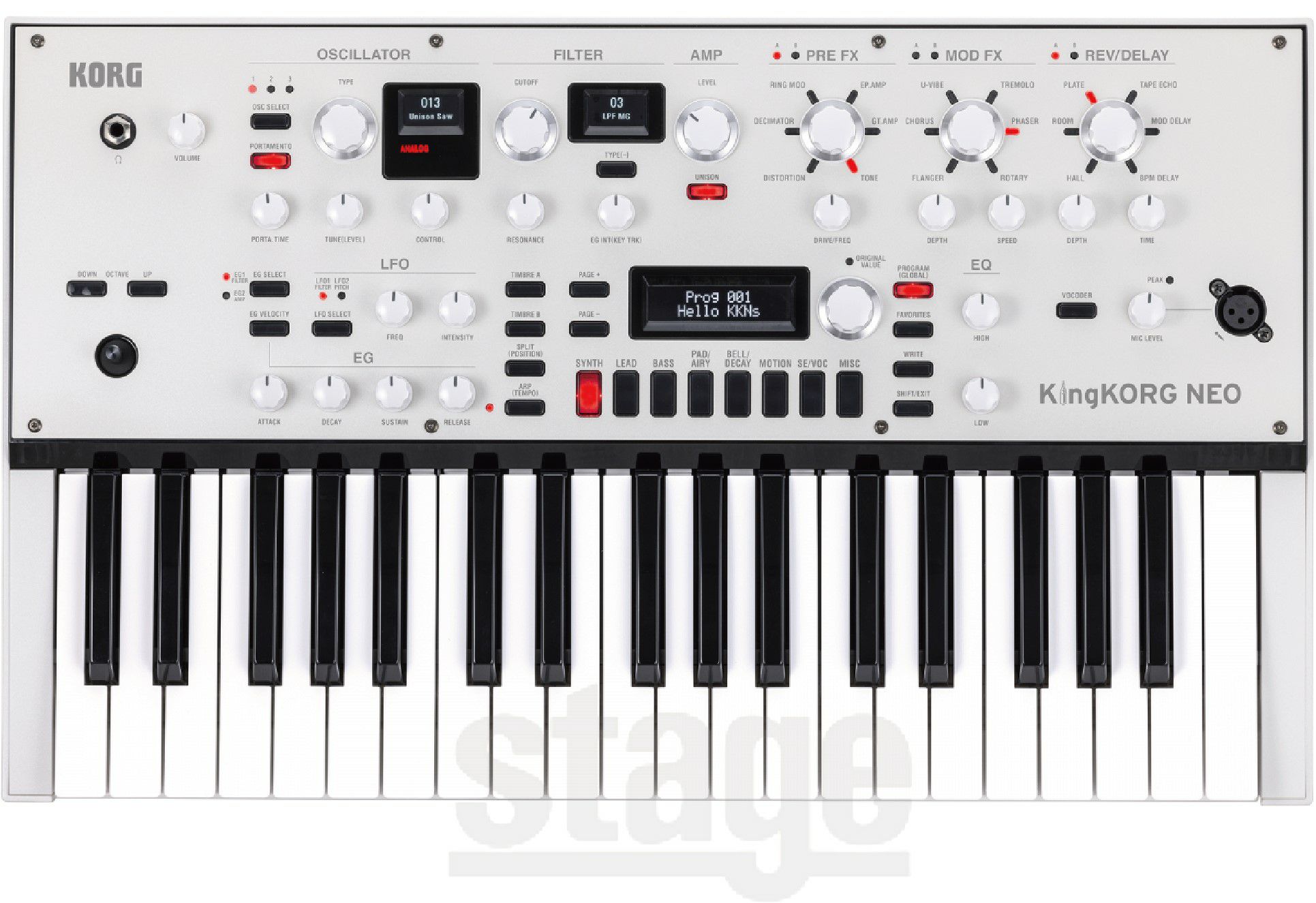 KORGKingKORGNEOSYNTHSIZERコルグアナログシンセサイザーボコーダーシンセサイザー37鍵盤