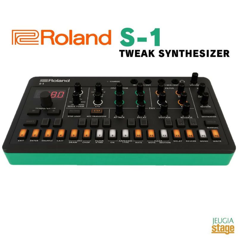 RolandS-1TWEAKSYNTHESIZERローランドマイクロ・ポリシンセシンセサイザーAIRACOMPACT