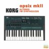 KORGopsixmkII-ALTEREDFMSYNTHESIZERコルグオプシックスFMシンセサイザーデジタルシンセ64ボイス