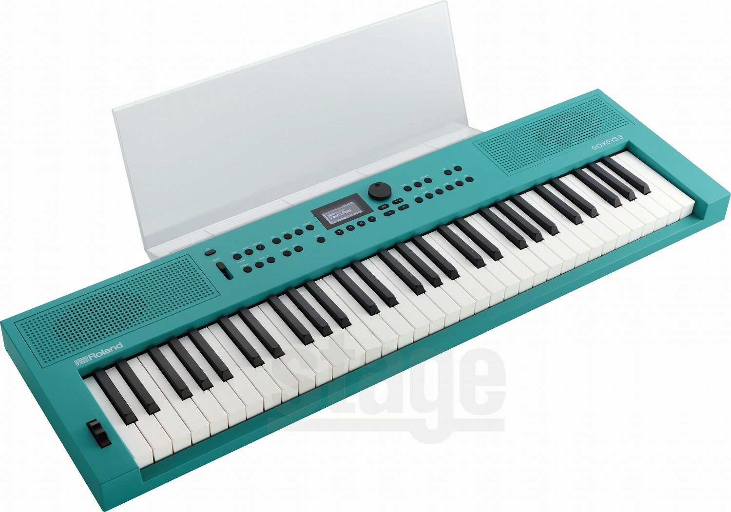 【ご予約承り中：4月26日発売】RolandGO:KEYS3TQ(ターコイズ)MusicCreationKeyboardローランドデジタルキーボード/ミュージッククリエーションキーボード61鍵盤GOKEYS3青緑