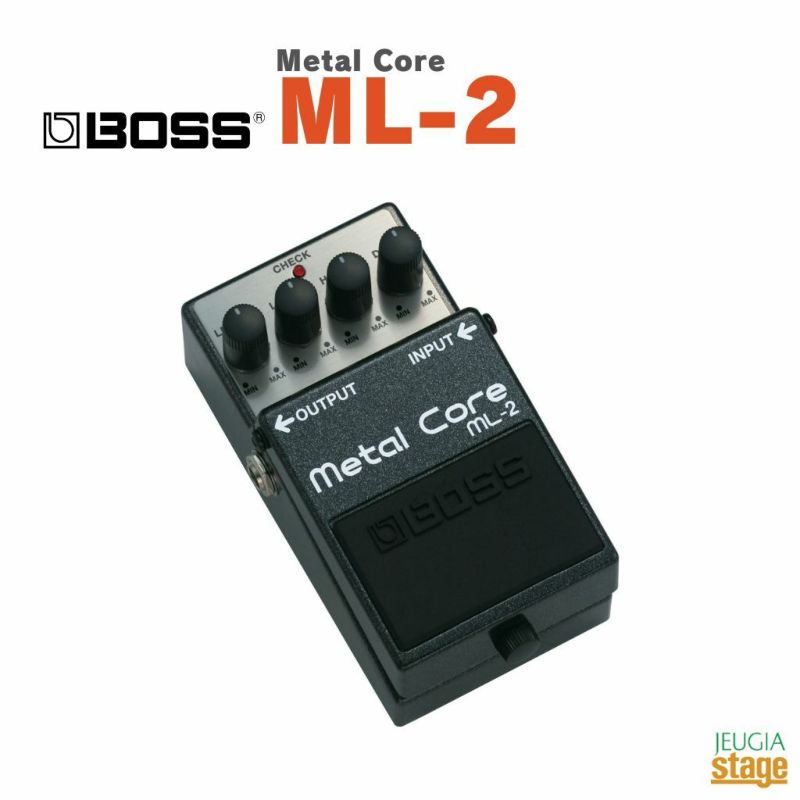 【※この商品はお取り寄せ品になります】BOSS Metal Core ML-2ボス　メタルコア コンパクトエフェクター【Stage Guitar  Accessory】エフェクター | JEUGIA