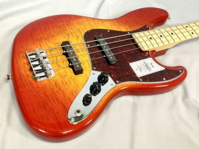 Fender 2024 Collection Made in Japan Hybrid II Jazz Bass® Maple  Fingerboard, Flame SSO(Sunset Orange Transparent) フェンダー エレキベース ハイブリッド2  ジャズベース サンセット オレンジ トランスパレント | JEUGIA