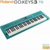 【ご予約承り中：4月26日発売】RolandGO:KEYS3TQ(ターコイズ)MusicCreationKeyboardローランドデジタルキーボード/ミュージッククリエーションキーボード61鍵盤【Stage-RakutenKeyboardSET】【Stage-RakutenSynthesizer】GOKEYS3青緑