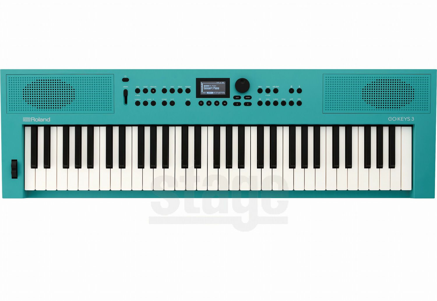 【ご予約承り中：4月26日発売】RolandGO:KEYS3TQ(ターコイズ)MusicCreationKeyboardローランドデジタルキーボード/ミュージッククリエーションキーボード61鍵盤【Stage-RakutenKeyboardSET】【Stage-RakutenSynthesizer】GOKEYS3青緑