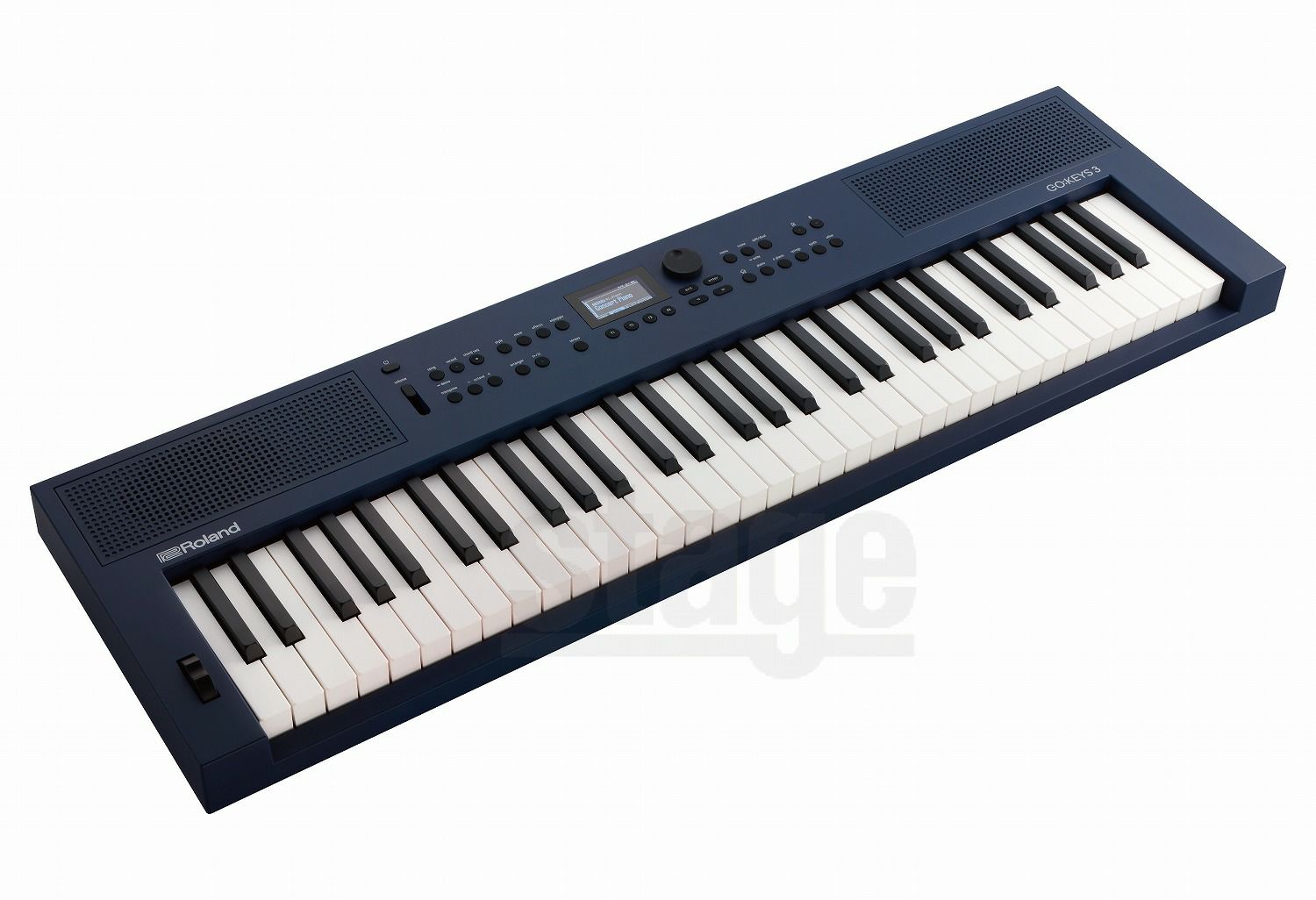 Roland GO:KEYS 3 MU(ミッドナイトブルー) ＋ 専用譜面台MRGKS3/5 付セットMusic Creation Keyboard ローランド デジタル キーボード 61鍵盤
