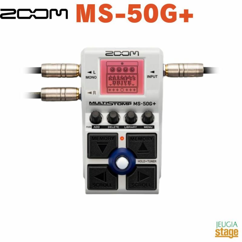 ZOOM(ズーム)/MS-50G+MultiStompGuitarPedal