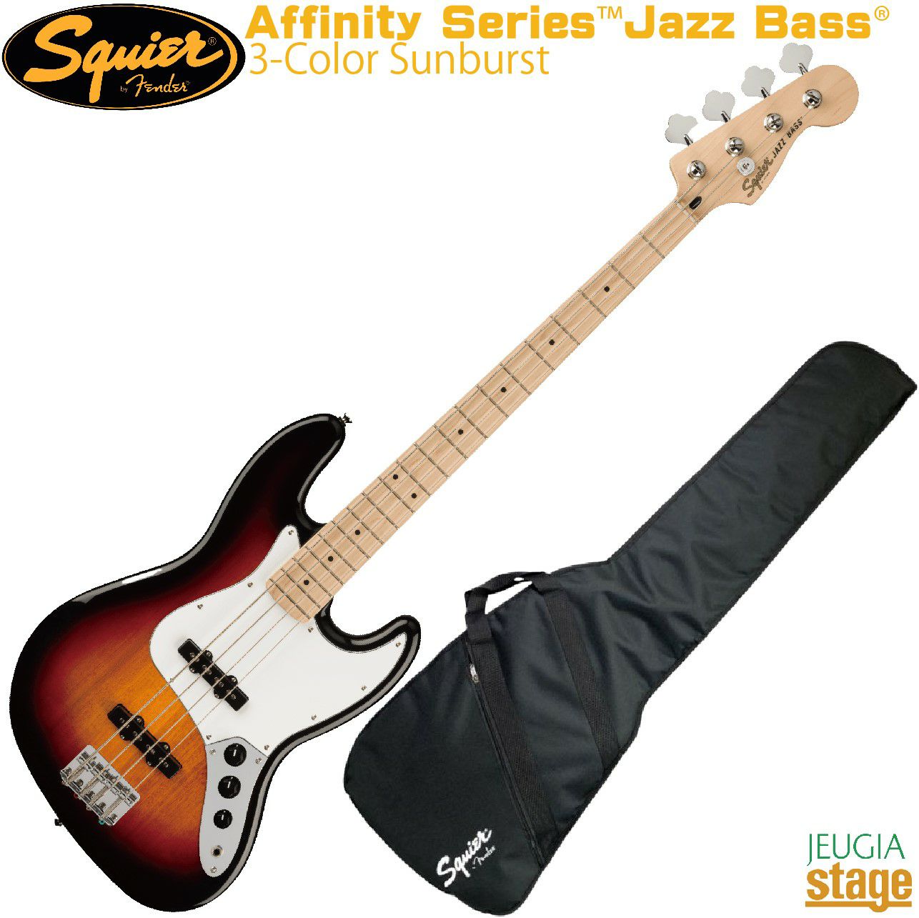 Squier スクワイヤ エレキベース ジャズベース アクティブベース（スク 