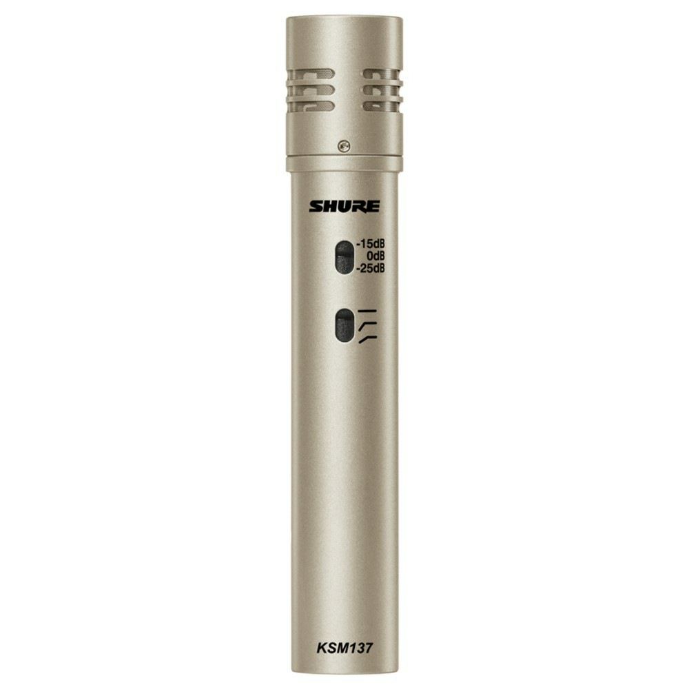 SHUREKSM137/SLSTEREO-Xコンデンサー型楽器用マイクロホンステレオペアモデル
