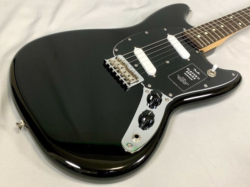 FenderPlayerIIMustang®BlackRosewoodFingerboardフェンダープレイヤー2ムスタングブラック【StageGuitar】エレキギター黒