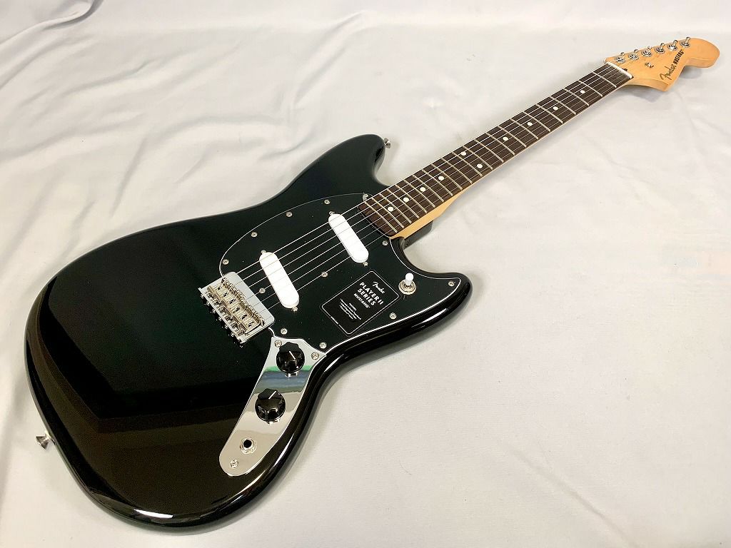 FenderPlayerIIMustang®BlackRosewoodFingerboardフェンダープレイヤー2ムスタングブラック【StageGuitar】エレキギター黒