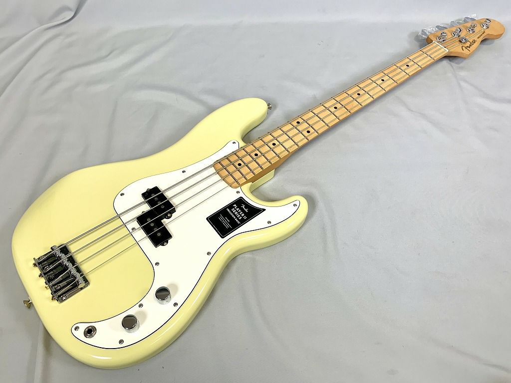 FenderPlayerIIPrecisionBass®HialeahYellowMapleFingerboardフェンダープレシジョンベースプレイヤー2ハイアリアイエロー【StageBass】エレキベース黄