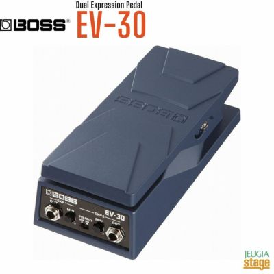 【※この商品はお取り寄せ品になります】<br>BOSS Dual Expression Pedal EV-30<BR>ボス エクスプレッションペダル<br><br><br>【Stage Guitar Accessory】エフェクター