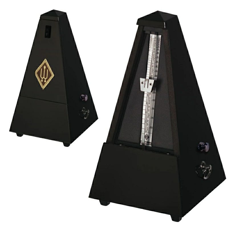 WITTNERブラック光沢仕上げ816ベル付きウィットナーSystemMälzelシステムメルツェルメトロノーム