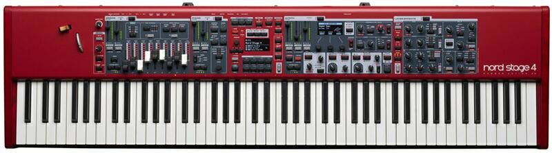 NordStage488ノードステージ488鍵盤/フルウェイテッド・トリプルセンサー鍵盤/アフタータッチ対応キーボード【Stage-RakutenSynthesizer・Piano】電子ピアノステージピアノオルガンシンセサイザー