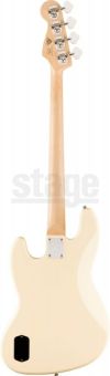 SquierAffinitySeries&#174;ActiveJazzBass&#174;,MapleFingerboard,BlackPickguard,OlympicWhite