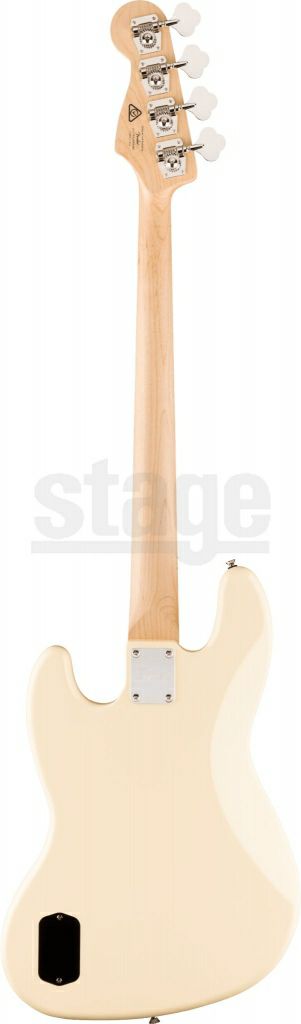 SquierAffinitySeries®ActiveJazzBass®,MapleFingerboard,BlackPickguard,OlympicWhite