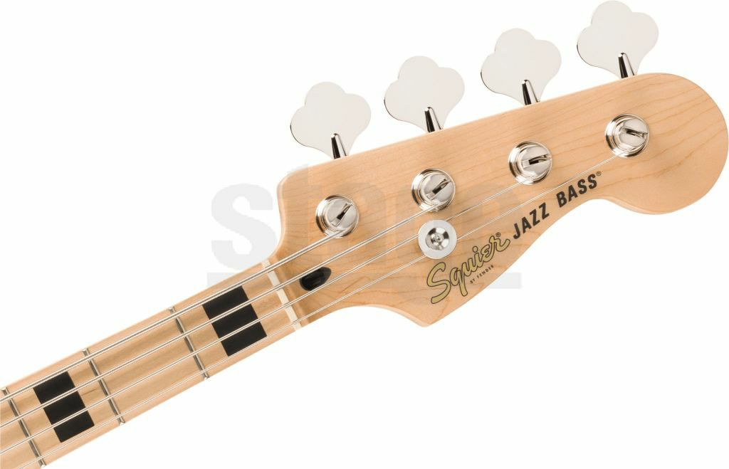 SquierAffinitySeries®ActiveJazzBass®,MapleFingerboard,BlackPickguard,OlympicWhite