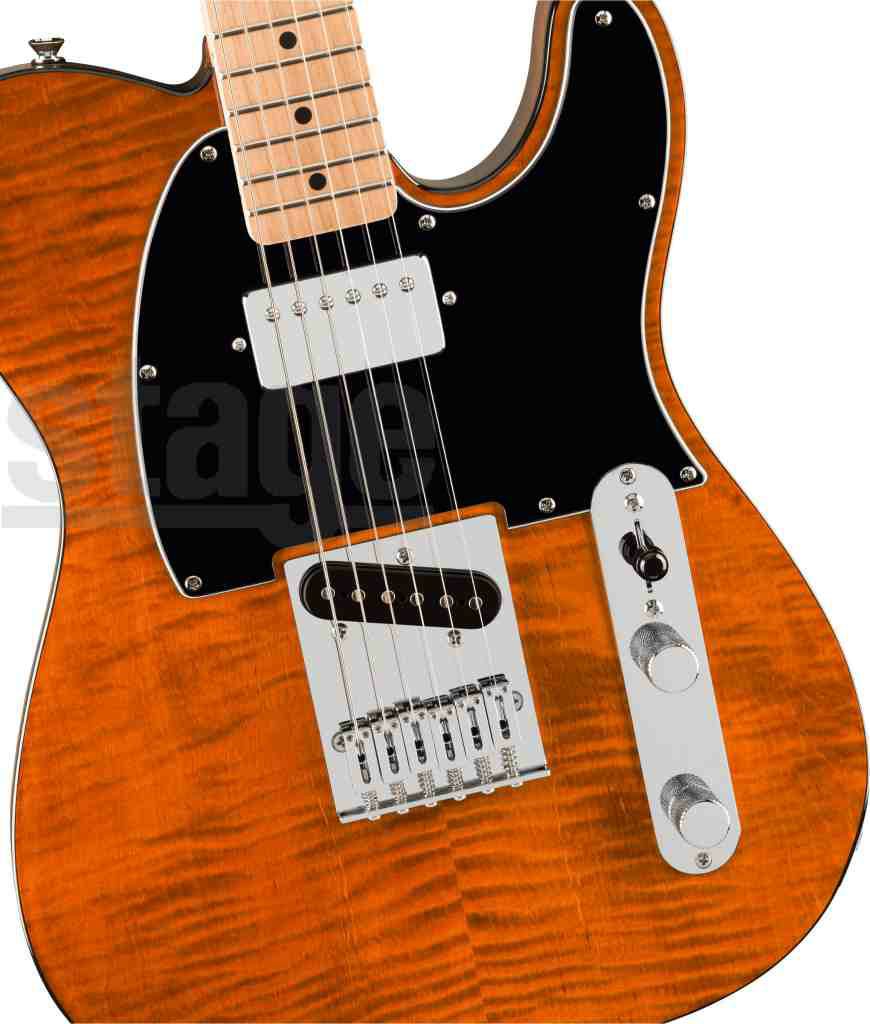 SquierAffinitySeries®Telecaster®FMTSH,MapleFingerboard,BlackPickguard,Mocha