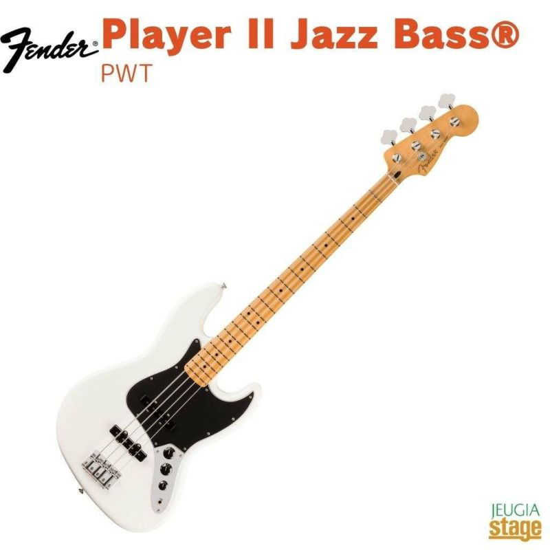 FenderPlayerIIJazzBass&#174;,MapleFingerboard,PolarWhite