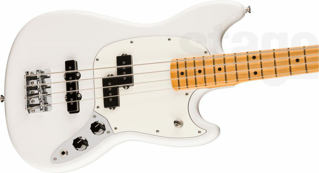 【限定生産】FenderPlayerIIMustang®BassPJ,MapleFingerboard,PolarWhite【LimitedStock】
