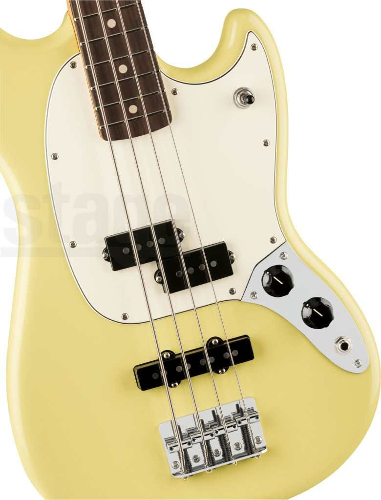 FenderPlayerIIMustang®BassPJ,RosewoodFingerboard,HialeahYellow