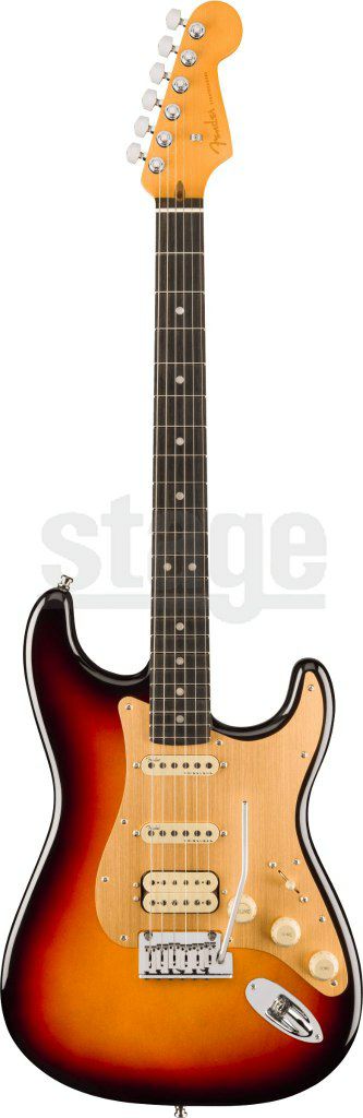FenderAmericanUltraIIStratocaster®HSS,EbonyFingerboard,Ultraburst