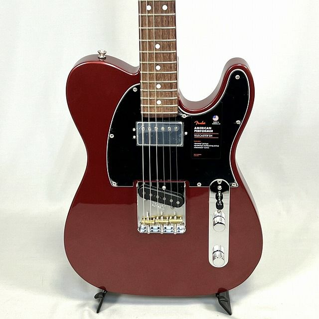 FenderAmericanPerformerTelecaster®withHumbucking,RosewoodFingerboard,Aubergine